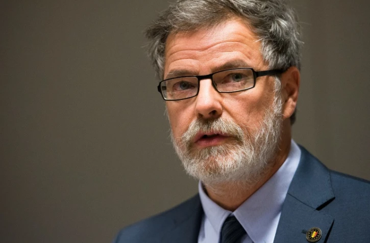 Eric Van Der Sypt, le 22 novembre 2015 à Bruxelles