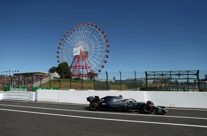 Le circuit de Suzuka (Japon) lors du dernier Grand Prix du Japon de Formule 1, le 13 octobre 2019