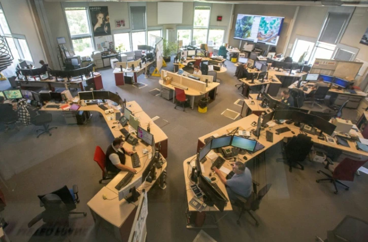 Dans une salle de Météo France à Toulouse le 2 juin 2021