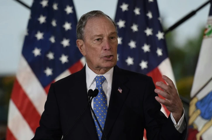 Le candidat démocrate à la Maison Blanche Michael Bloomberg, le 13 décembre 2019 à Alexandria, en Virginie