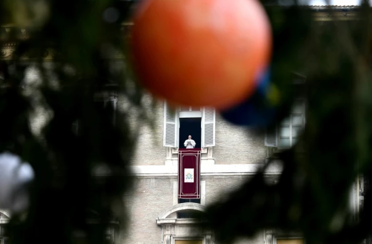 Le pape s'adresse aux fidèles au Vatican, le 11 décembre 2016