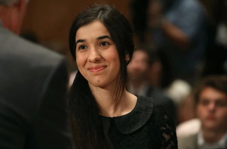 La Yazidie Nadia Murad, le 21 juin 2016 à Washington