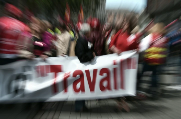 Manifestation contre la loi travail le 19 mai 2016 à Strasbourg