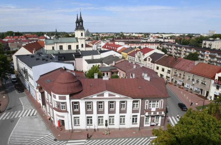 Vue générale de la ville de Weilun en Pologne, le 20 août 2019