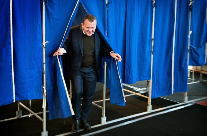 Le Premier ministre danois Lars Lokke Rasmussen, le 3 décembre 2015 à Copenhague