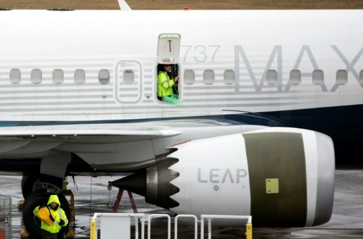 Un Boeing 737 MAX 9 à Renton, dans l'Etat de Washington le 12 mars 2019