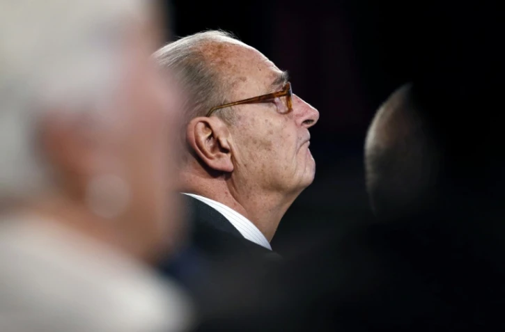 L'ancien président Jacques Chirac, le 21 novembre 2014 au musée du Quai Branly à Paris