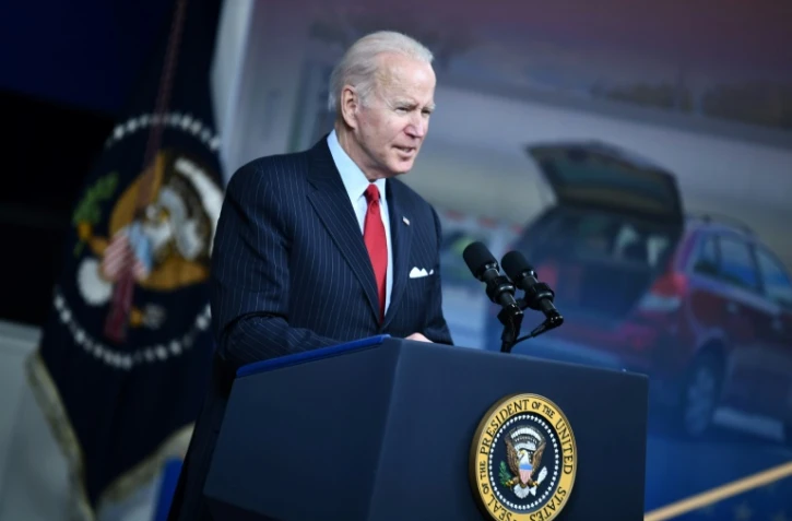 Le président américain Joe Biden à Washington, le 23 novembre 2021 