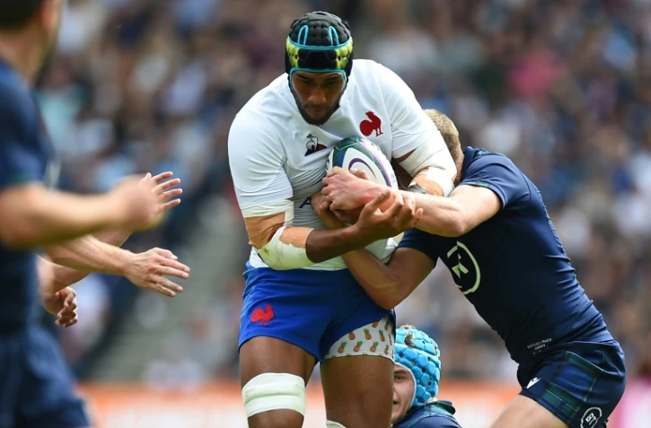 Le XV de France et Sébastien Vahaamahina ont été dominés par par l'Ecosse dans un match de préparation au Mondial à Édimbourg, le 24 août 2019