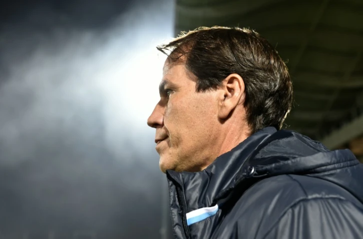 L'entraîneur marseillais Rudi Garcia lors du 16e de finale de la Coupe de la Ligue entre l'OM et Clermont, le 26 octobre 2016 à Clermont
