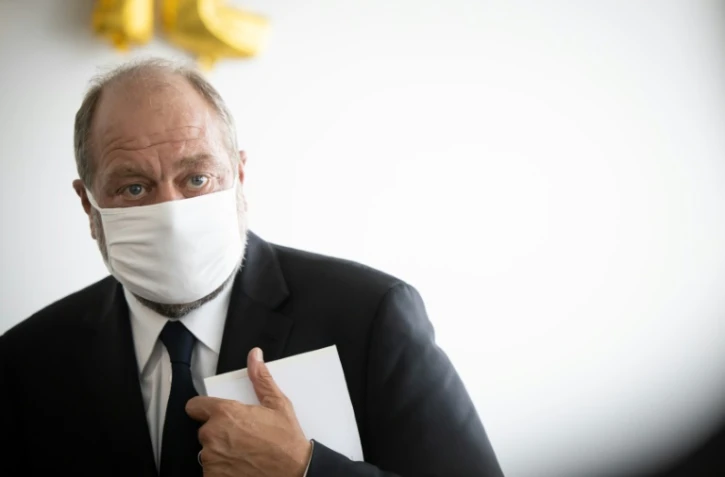 Éric Dupond-Moretti au tribunal à Paris, le 17 juillet 2020