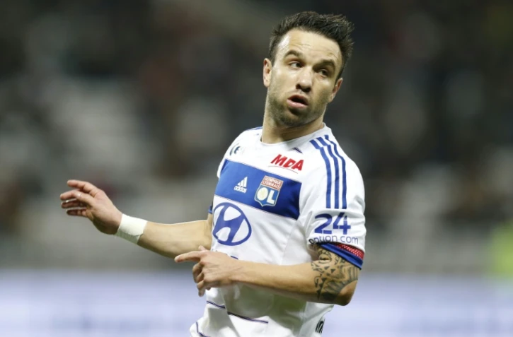 Mathieu Valbuena le 20 novembre 2015 à Nice
