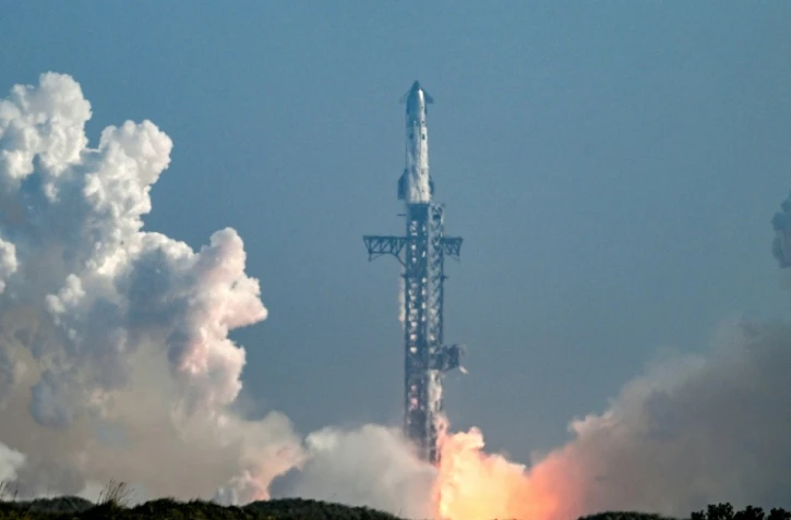 Décollage de la fusée Starship de SpaceX au Texas, le 22 mai 2026