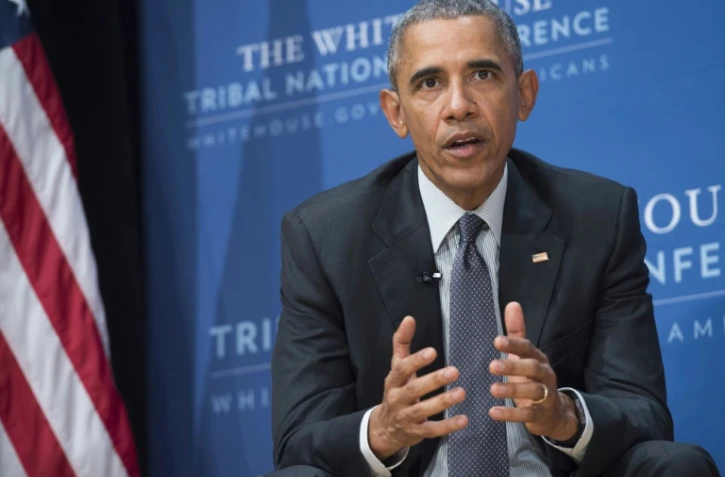 Le président américain Barack Obama à Washington DC, le 6 novembre 2015