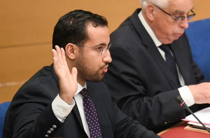 Alexandre Benalla devant la commission d'enquête du Sénat le 19 septembre 2018