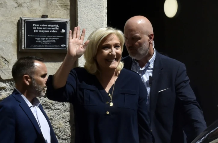 Marine Le Pen à Perpignan le 3 juillet 2021