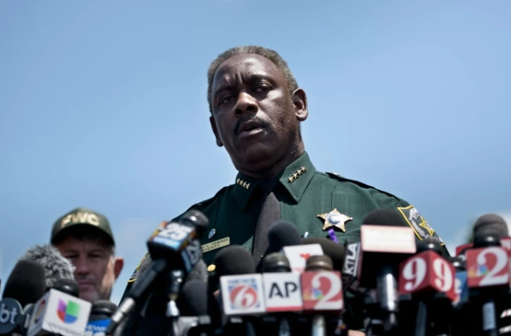 Le shérif du comté d'Orange, Jerry Demings, lors d'une conférence de presse le 15 juin 2016 à  Orlando en Floride