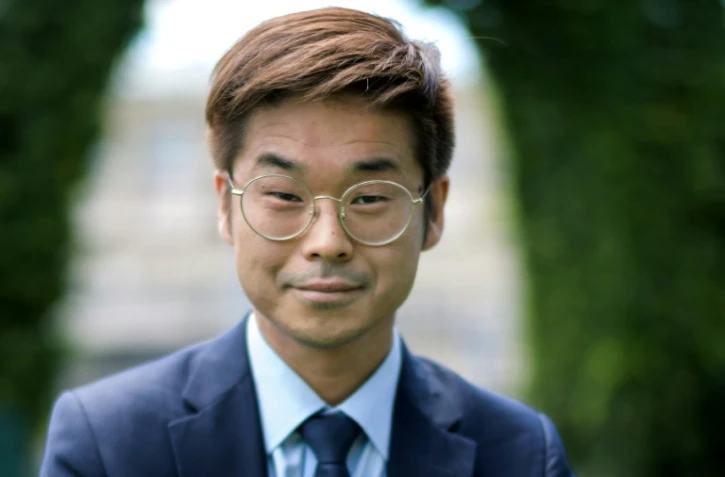 Joachim Son-Forget, député des Français de l'étranger, à Lausanne, le 9 juin 2017