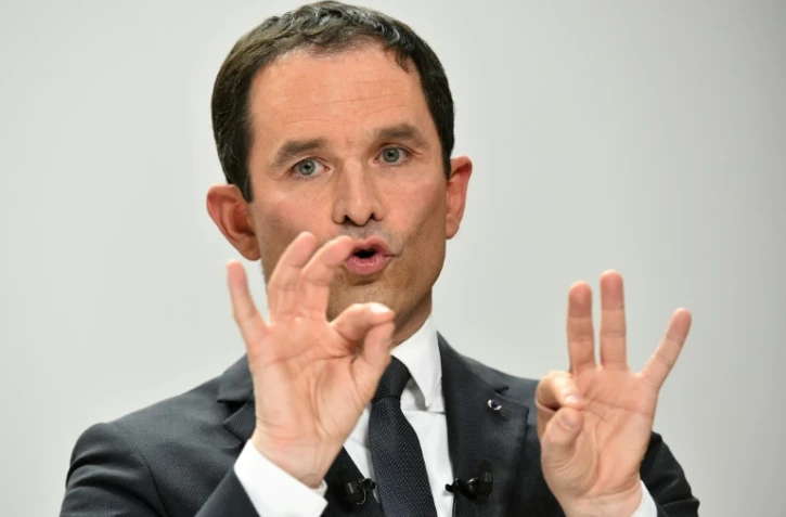 Benoît Hamon le 21 février 2017 à Blois
