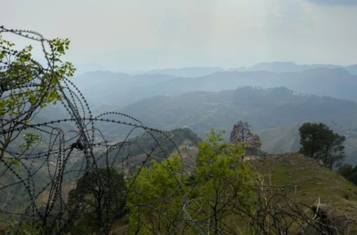 Près de la Ligne de contrôle dans la passe de Krishna Ghati, au Cachemire indien, le 6 mai 2025