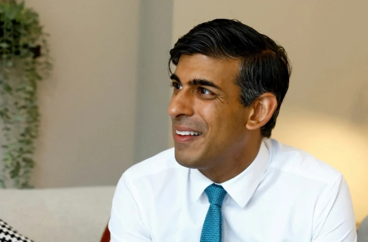 Le Premier ministre britannique Rishi Sunak, le 27 juillet 2023 Ă Londres