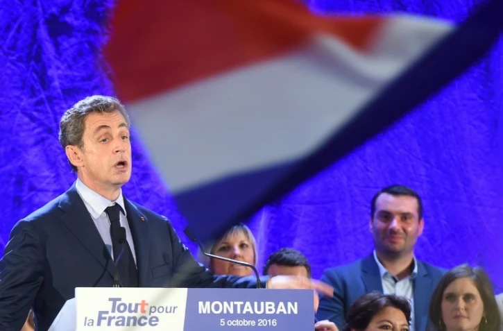 Nicolas Sarkozy, le 5 octobre 2016 à Montauban