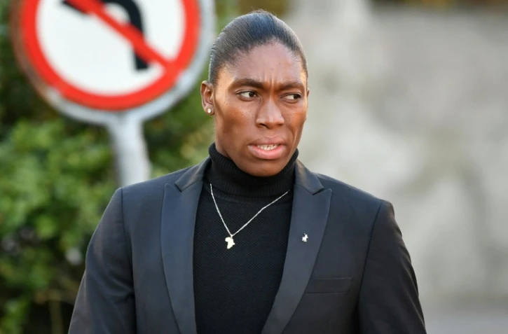 La Sud-Africaine Caster Semenya à l'entrée du Tribunal arbitral du sport (TAS) à Lausanne, le 18 février 2019