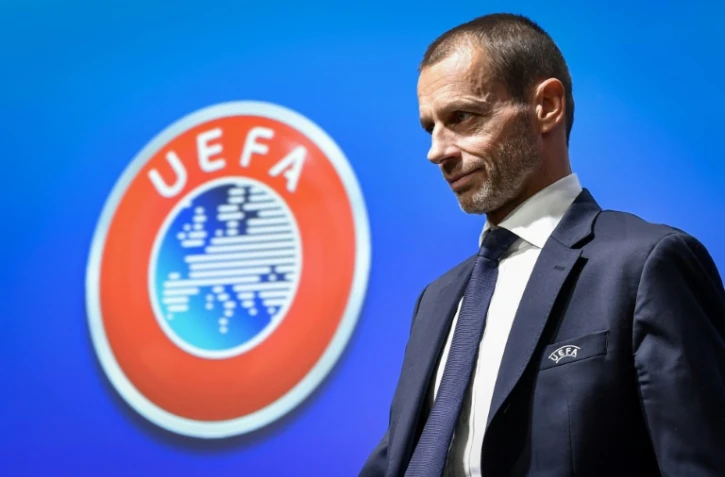 Le président de l'UEFA Aleksander Ceferin, le 5 décembre 2019 à Nyon