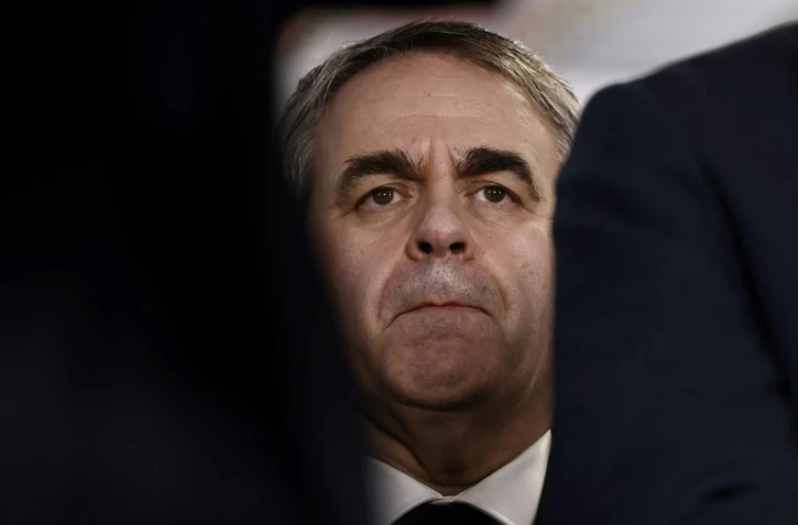 (Ancien ministre de Jacques Chirac et Nicoals Sarkozy, Xavier Bertrand, 59 ans, phtographié le 8 février 2024, est président de la région Hauts-de-France