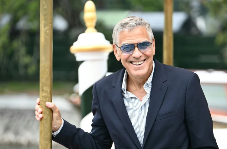 L'acteur américain George Clooney arrive à la 82e Mostra de Venise, le 27 août 2025