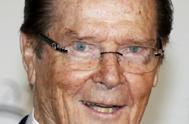 L'acteur britannique Roger Moore, le 5 septembre 2015 à Monaco