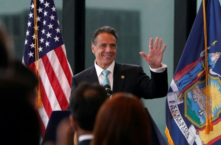 Le gouverneur de New York Andrew Cuomo, le 15 juin 2021 à New York 