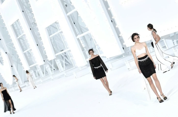 Défilé CHanel à Paris, le 6 octobre 2020