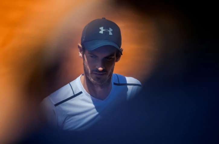 Andy Murray, le 29 avril 2017 à Barcelone lors de sa défaite face à l'Autrichien Dominic Thiem