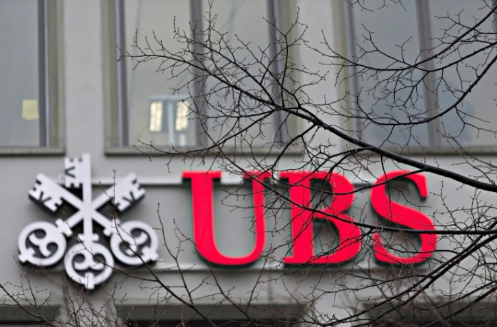 Le logo d'UBS, photographié à Zurich en Suisse le 22 janvier 2018