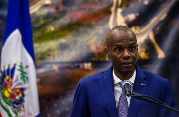 Le président haïtien Jovenel Moïse, le 7 janvier 2020 à Port-au-Prince