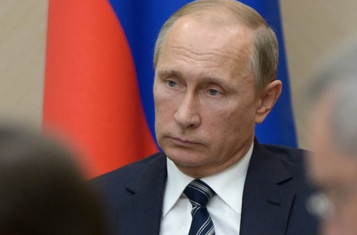 Le président russe Vladimir Poutine, le 30 septembre 2015, près de Moscou