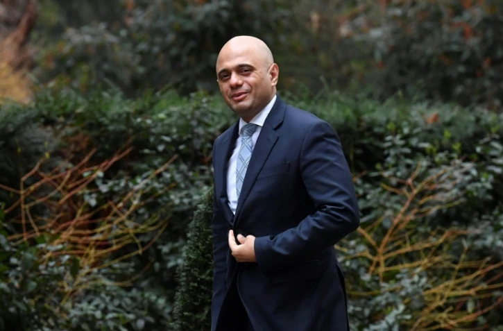 Le ministre britannique des Communautés Sajid Javid le 20 mars 2018 à Londres
