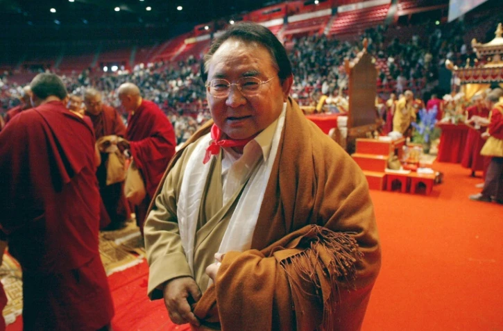 Sogyal Rinpoché, le 17 octobre 2003 au Palais Omnisports de Paris-Bercy