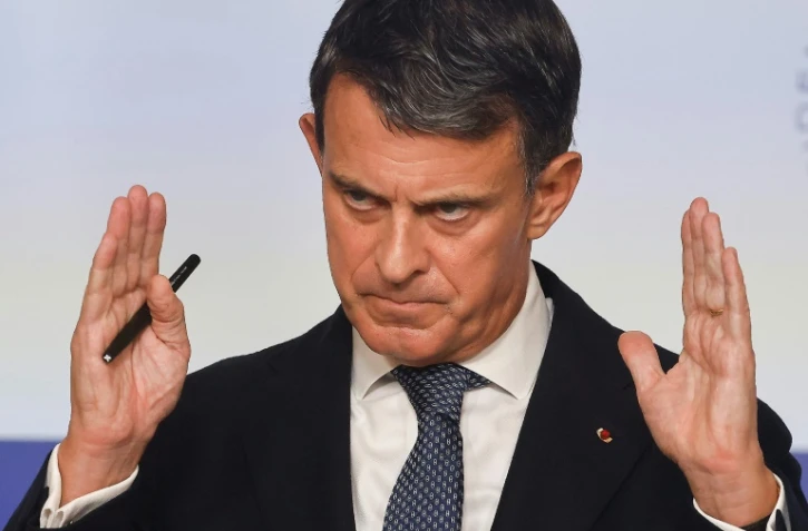 Le ministre des Outre-mer Manuel Valls, le 8 janvier 2025, à Paris