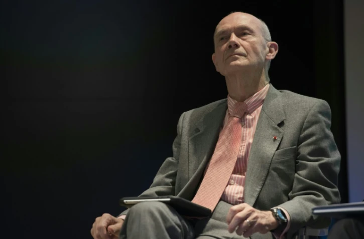 L'ancien directeur général de l'Organisation mondiale du commerce, Pascal Lamy, le 19 avril 2016 à Paris