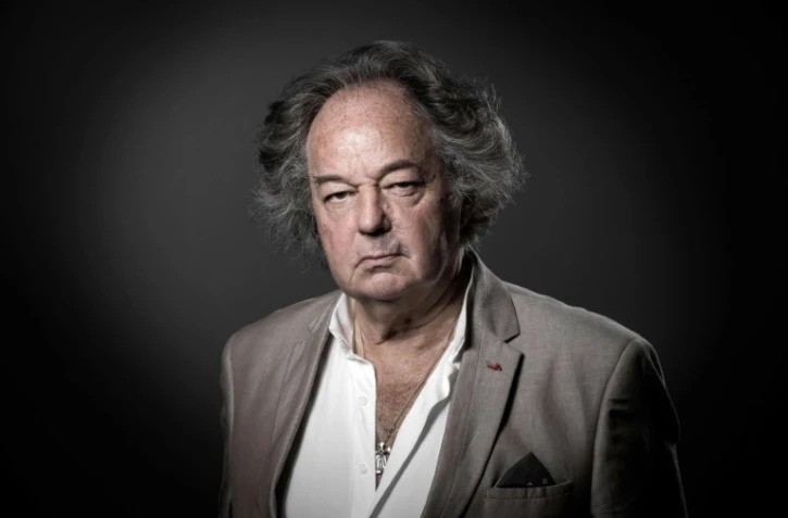 L'écrivain français Gonzague Saint Bris le 2 juin 2017 à Paris