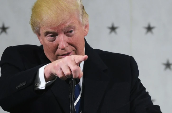 Donald Trump attaque les médias lors de son discours devant le représentants de la CIA, le 21 janvier 2017 en Virginie