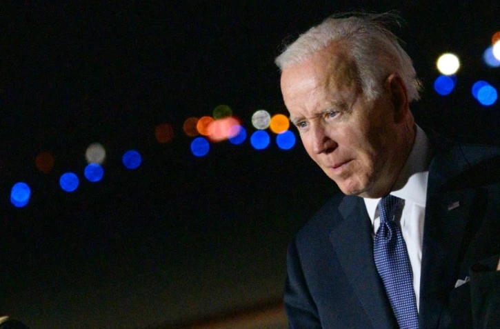 Le président Joe Biden à l'aéroport de New Castle Airport, dans le Delaware, le 29 mai 2022