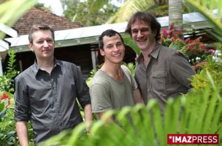 Mercredi 24 octobre 2007 -

David Oelhoffen, réalisateur de &quot;Nos retrouvailles&quot; et deux des principaux acteurs, Nicolas Giraud et Olivier Charvet