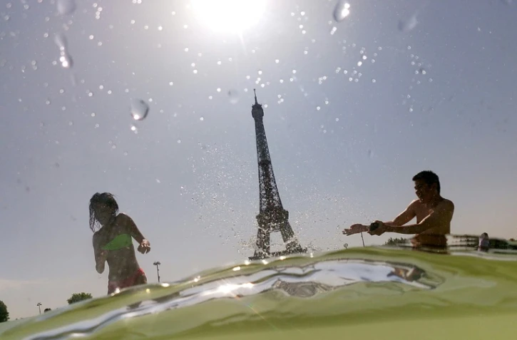 Record de chaleur (41°) à Paris le 25 juillet 2019