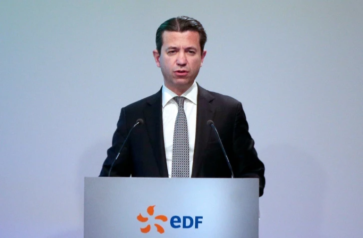 Thomas Piquemal, le directeur financier d'EDF, le 16 février 2016 à Paris