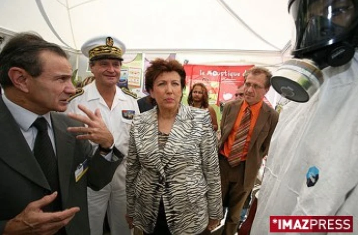 Roselyne Bachelot à La Réunion (Photo d'archive)
