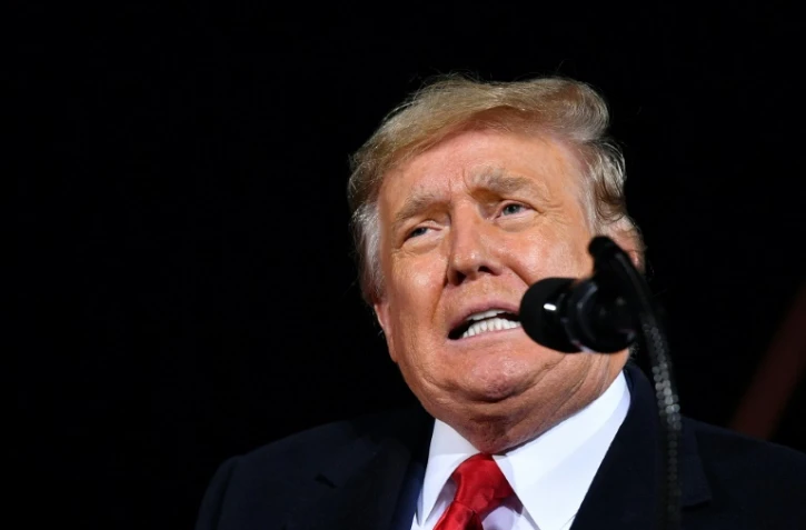 Donald Trump, le 4 janvier 2021 à Dalton, en Géorgie