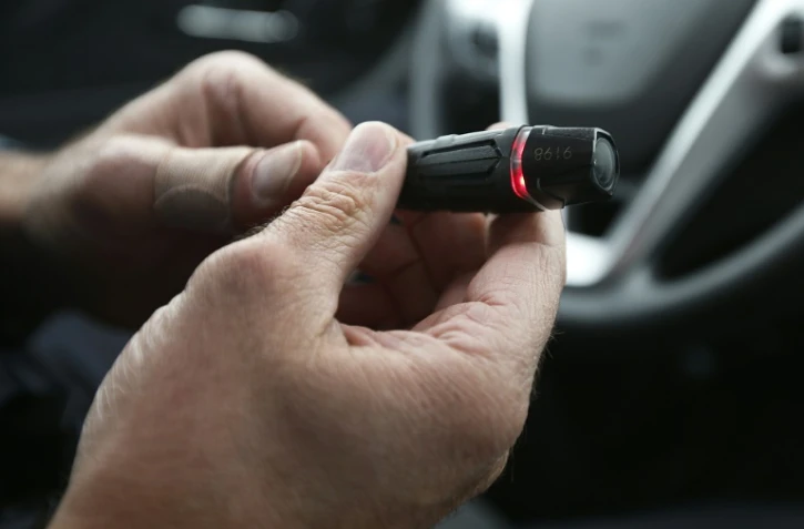 Une petite caméra utilisée par un policier américain à West Valley City, dans l'Etat de l'Utah, le 2 mars 2015